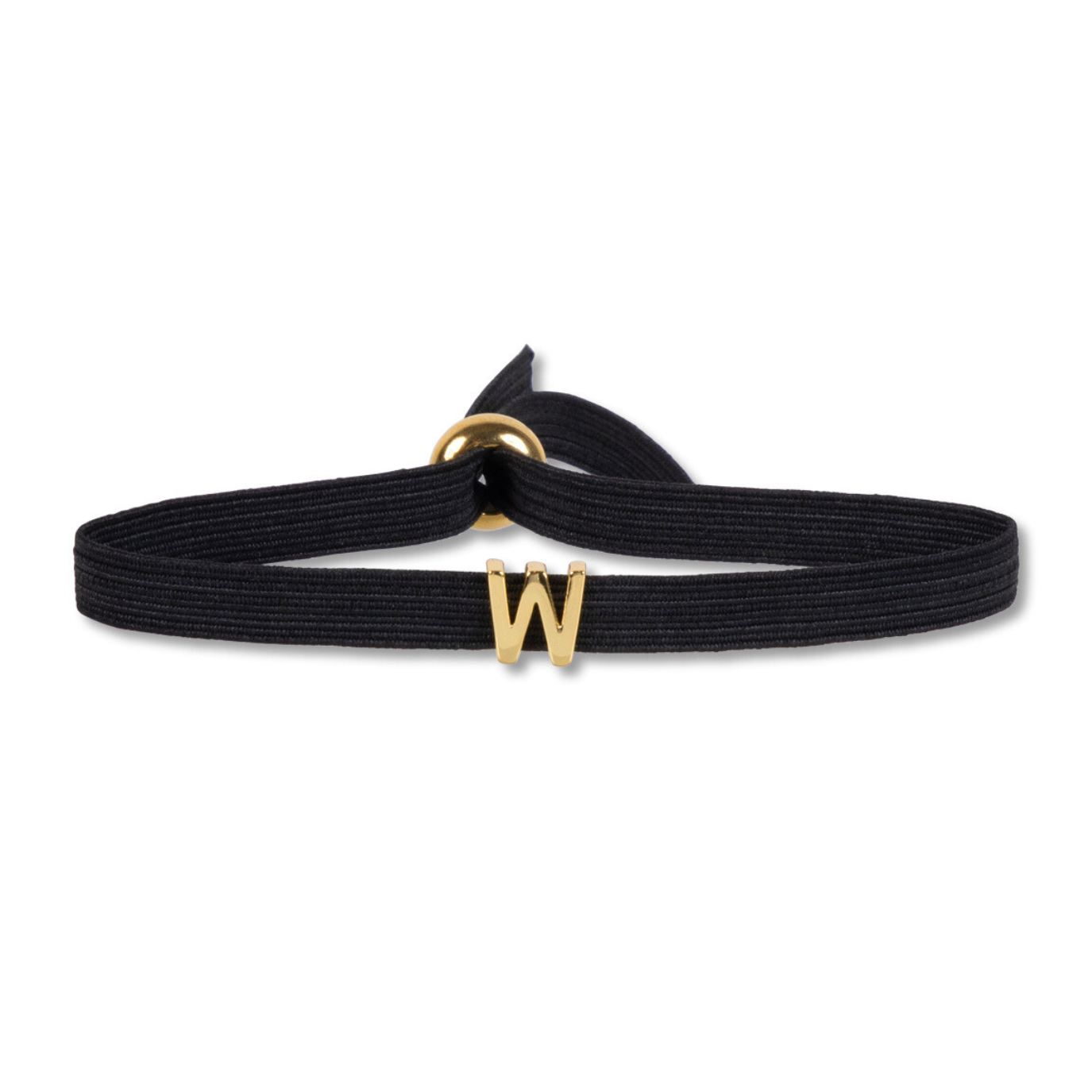 Elastic initial bracelet