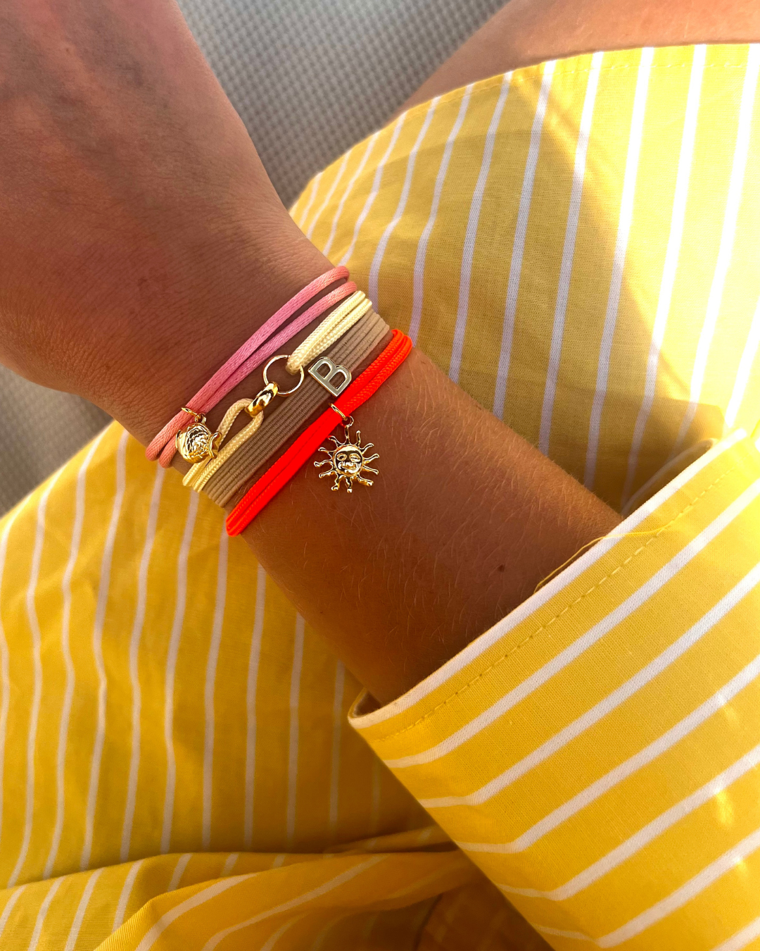 Nylon sun bracelet