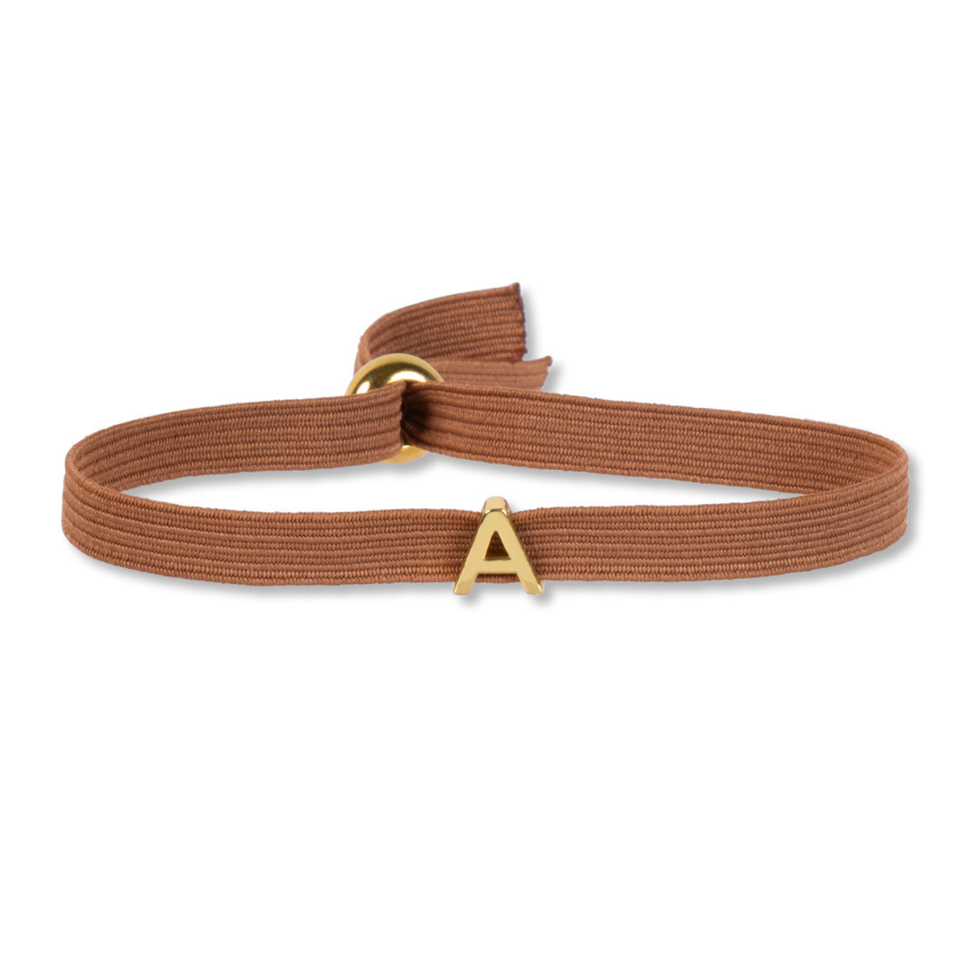 Elastic initial bracelet