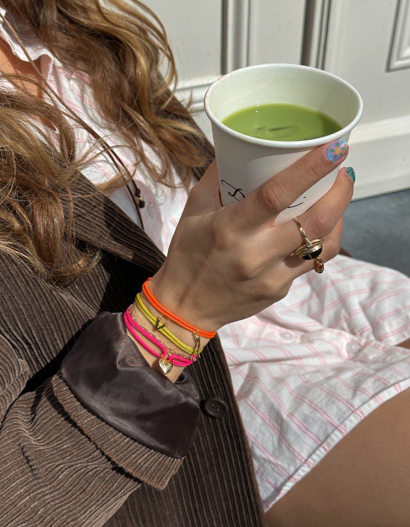Nylon spicy chili bracelet