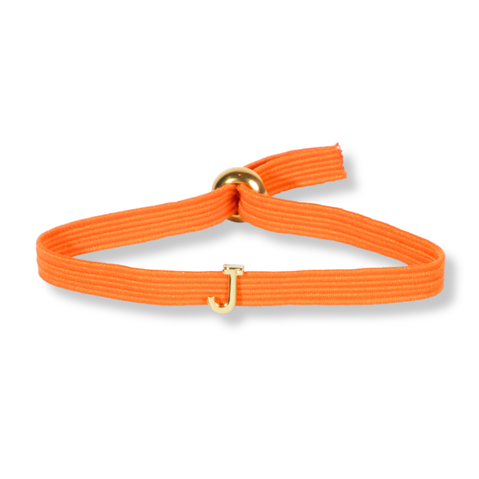 Elastic initial bracelet