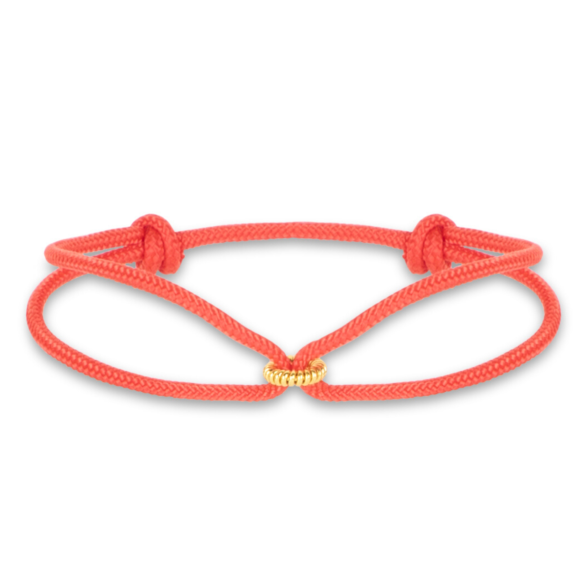 Limited nylon twisted circle bracelet