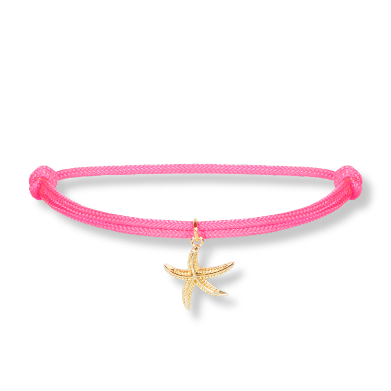Satin big starfish bracelet
