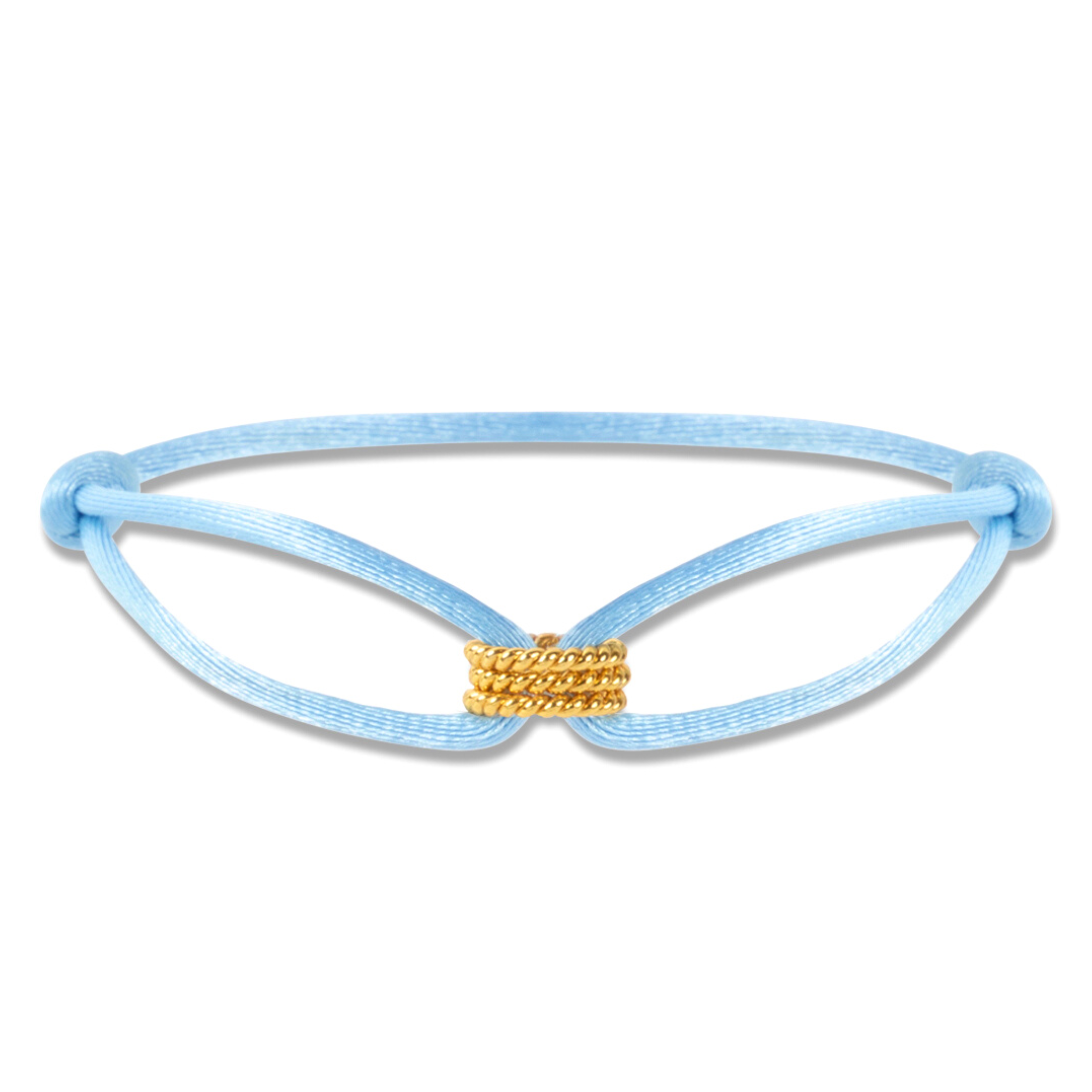 Satin large rotate circles bracelet
