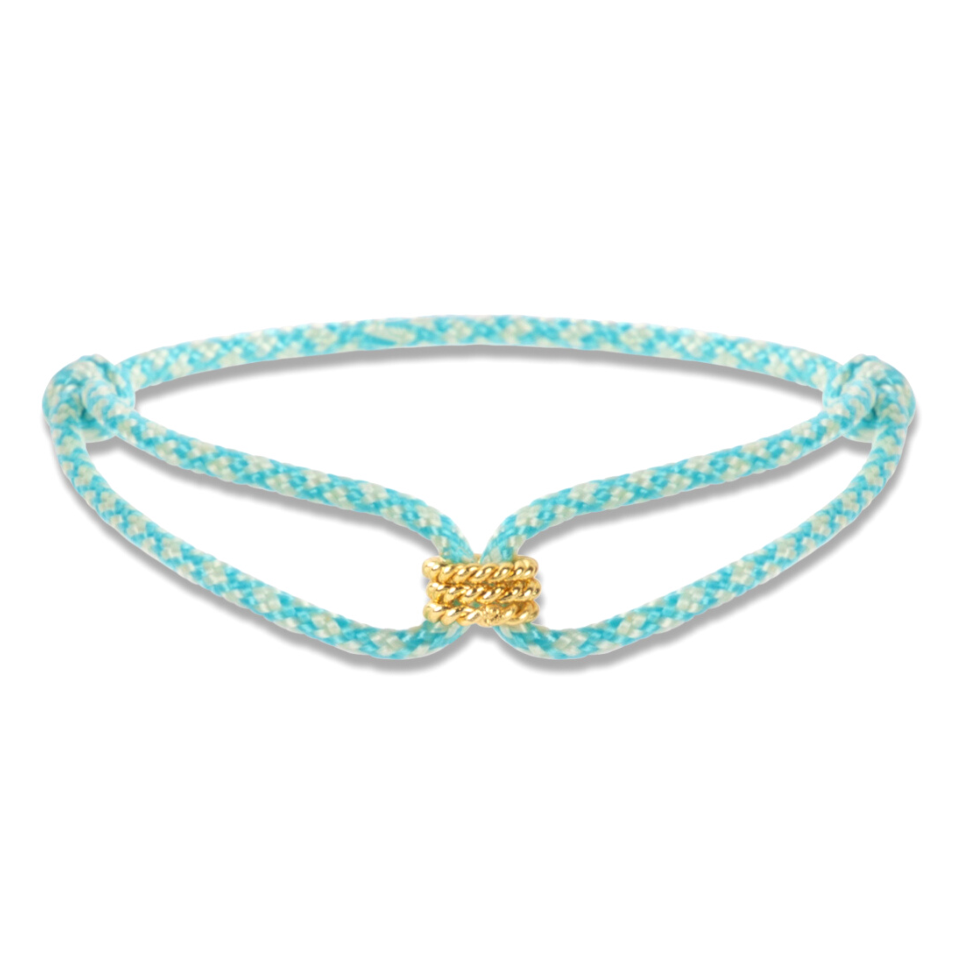 Nylon medium rotate circles bracelet