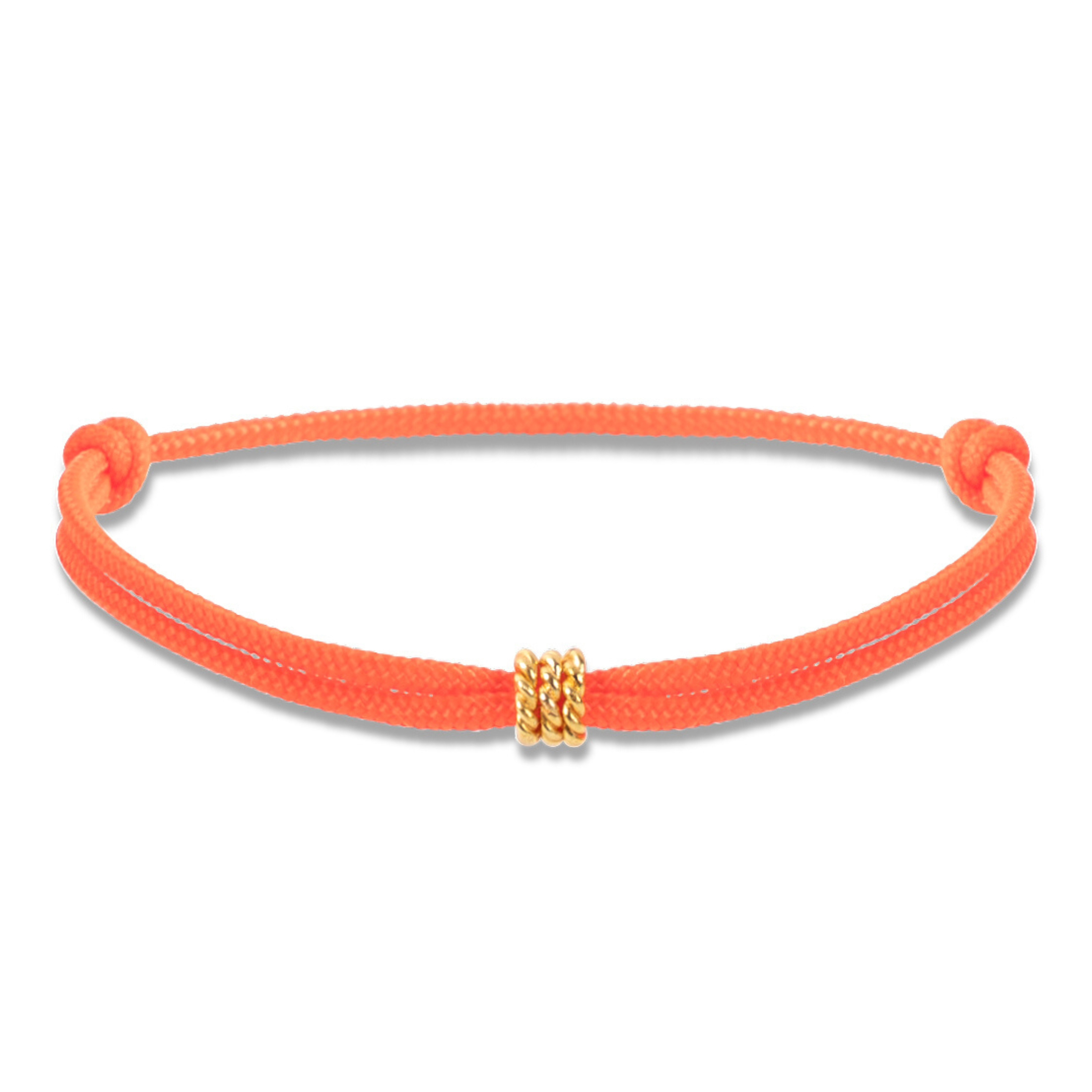 Nylon mini rotate circles bracelet