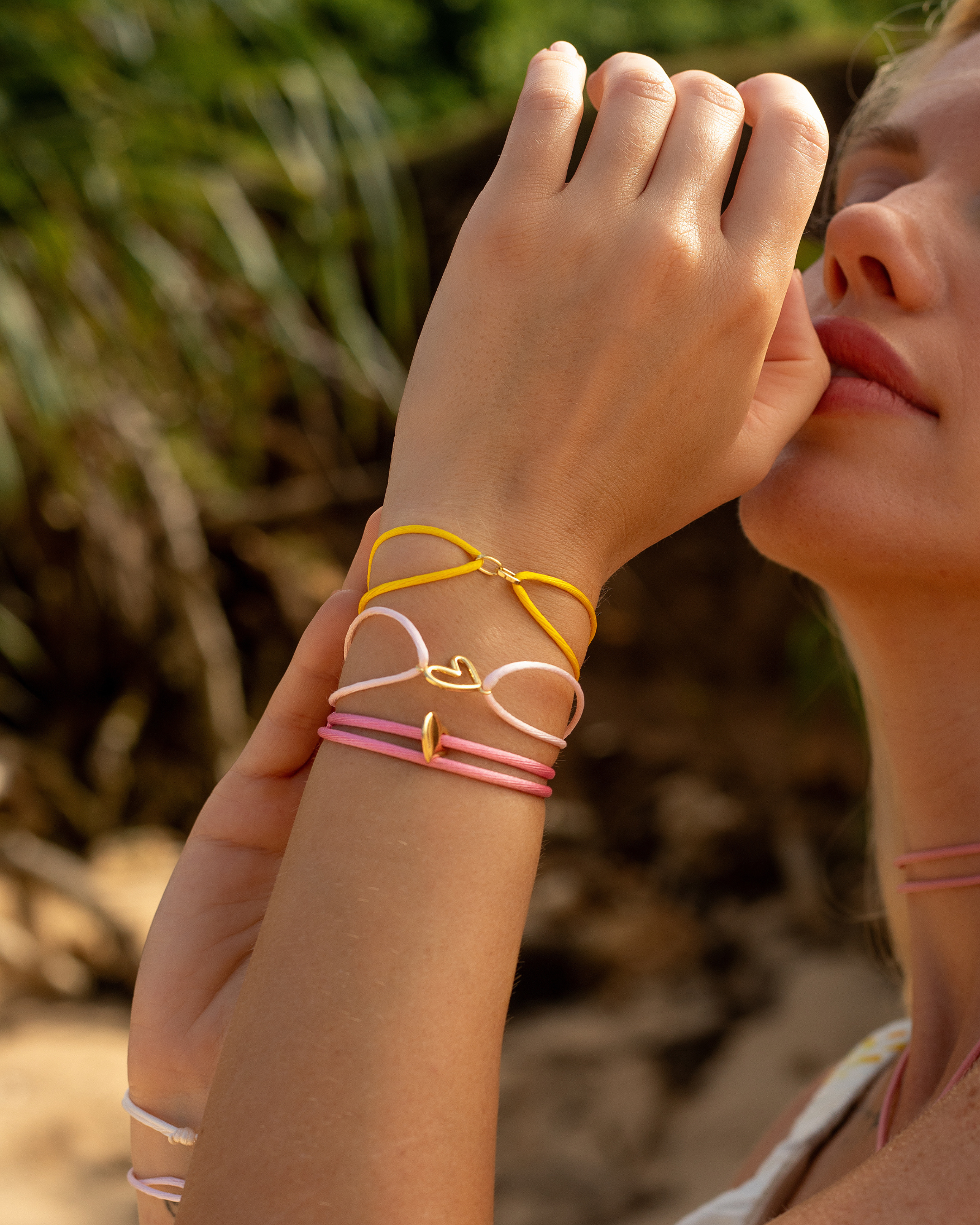Satin duo bracelet