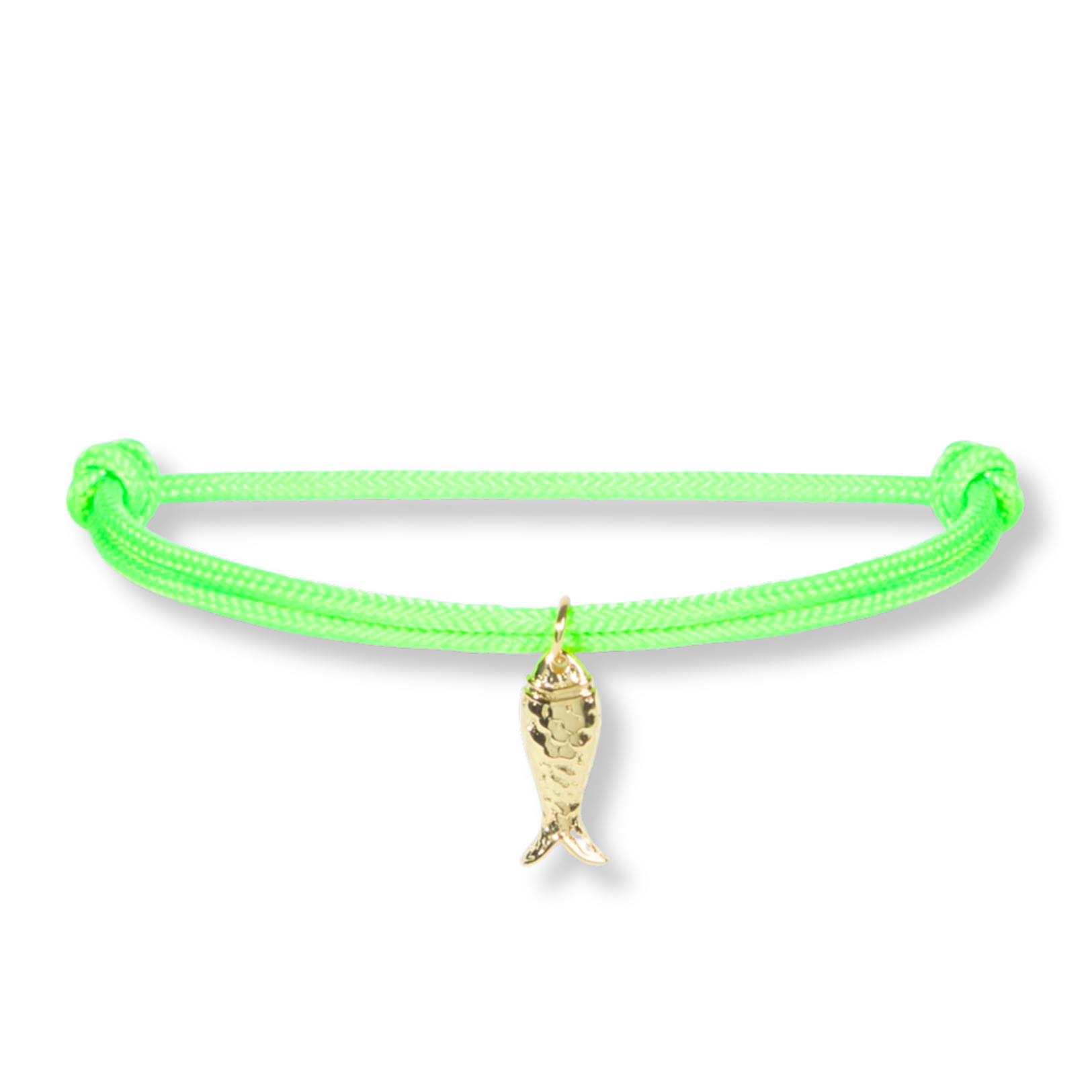 Satin golden fish bracelet