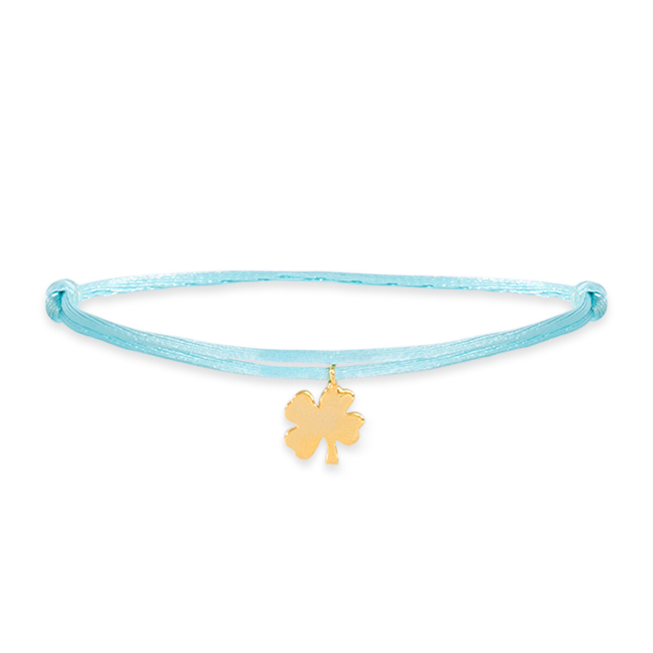 Satin lucky charm bracelet