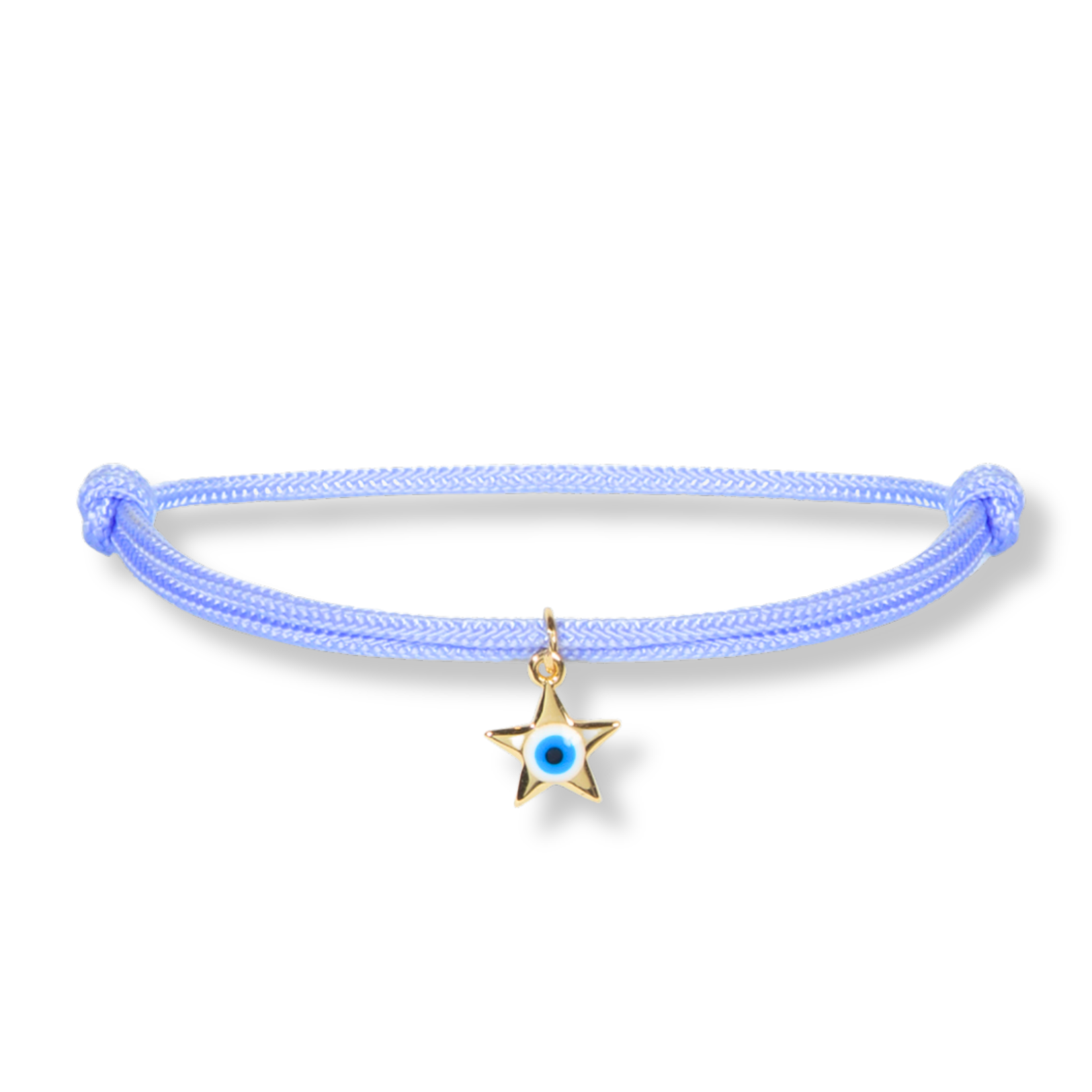 Nylon lucky eye star bracelet