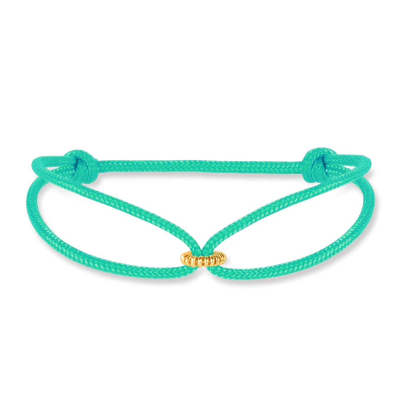 Limited nylon twisted circle bracelet