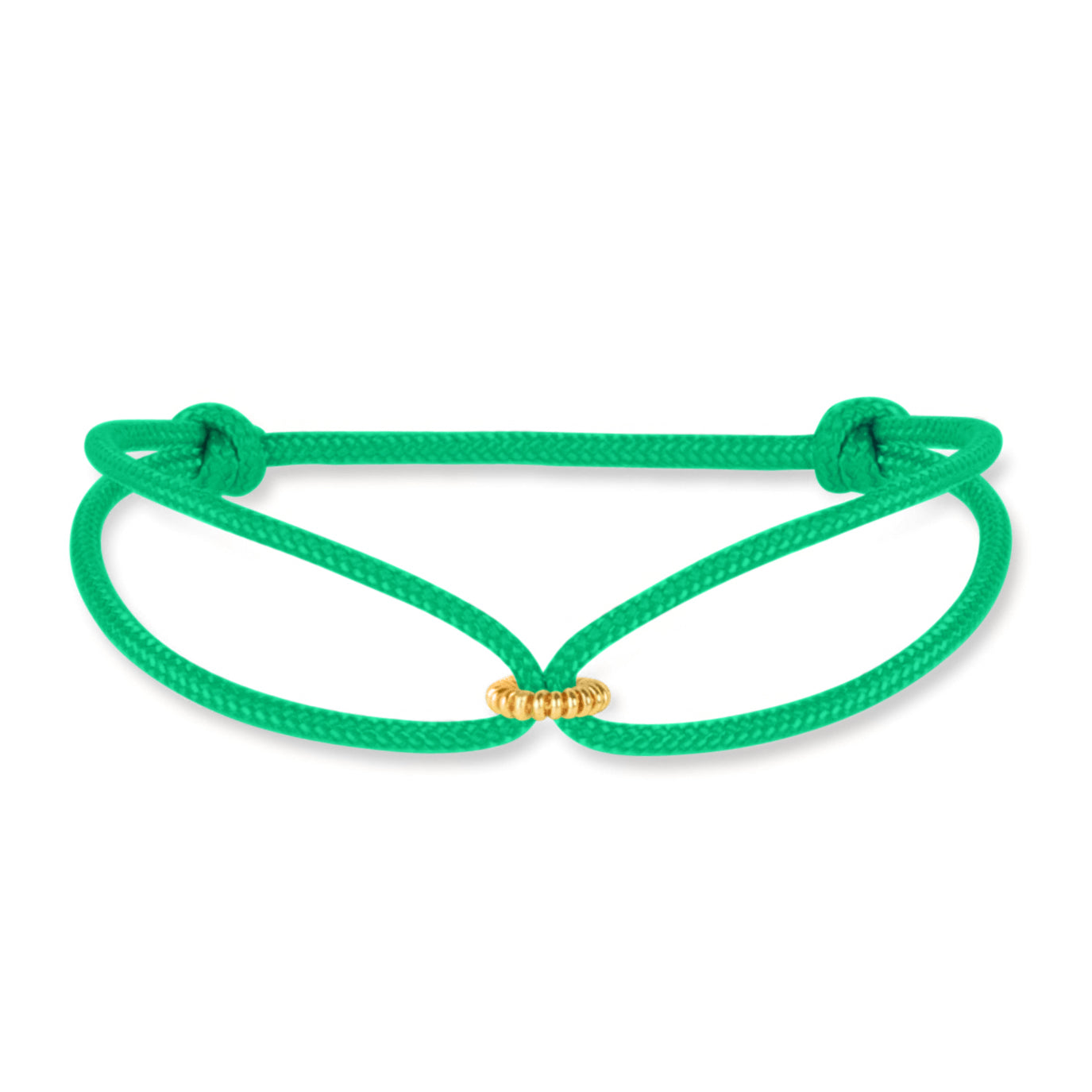 Limited nylon twisted circle bracelet