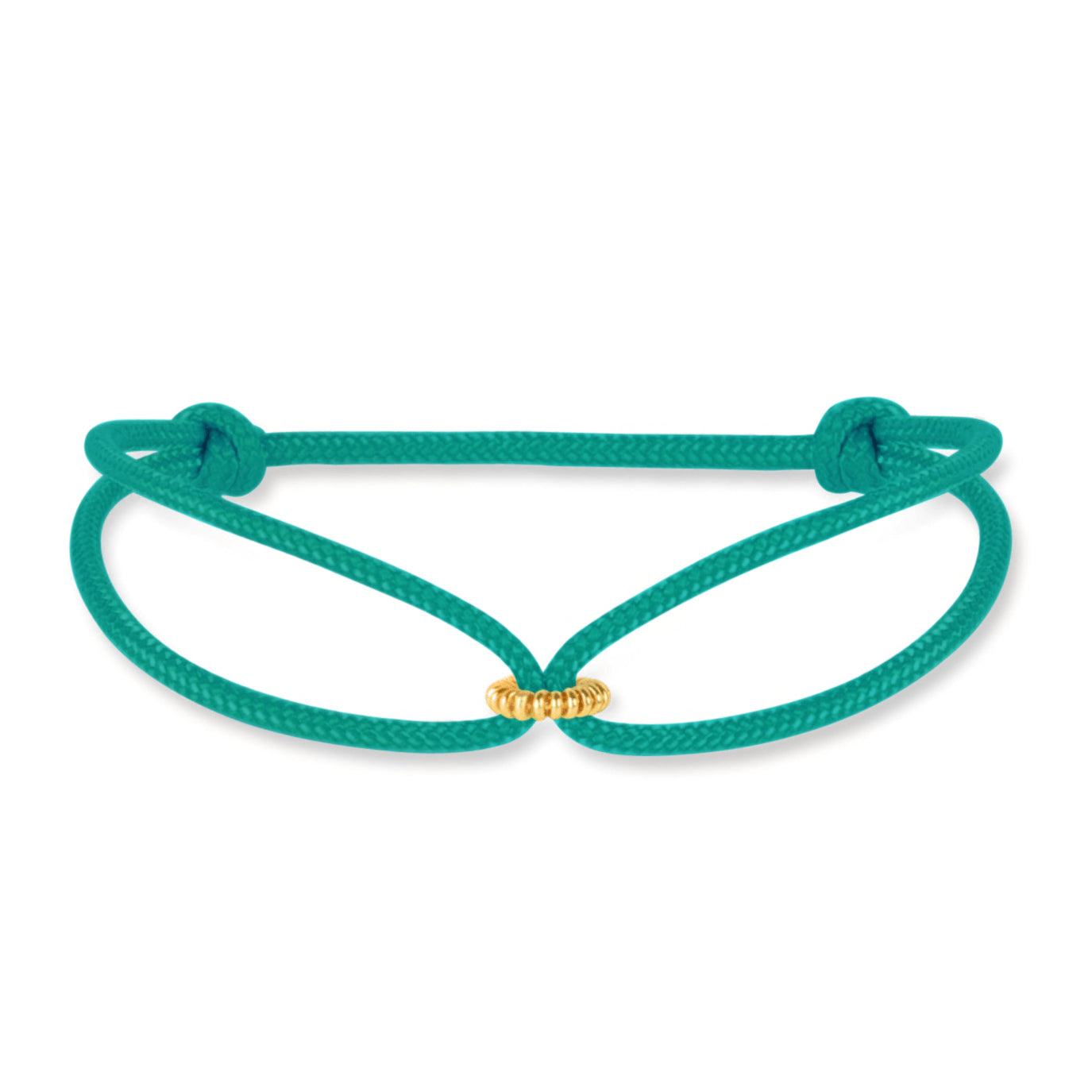 Limited nylon twisted circle bracelet