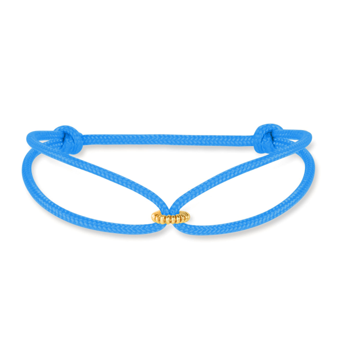 Limited nylon twisted circle bracelet
