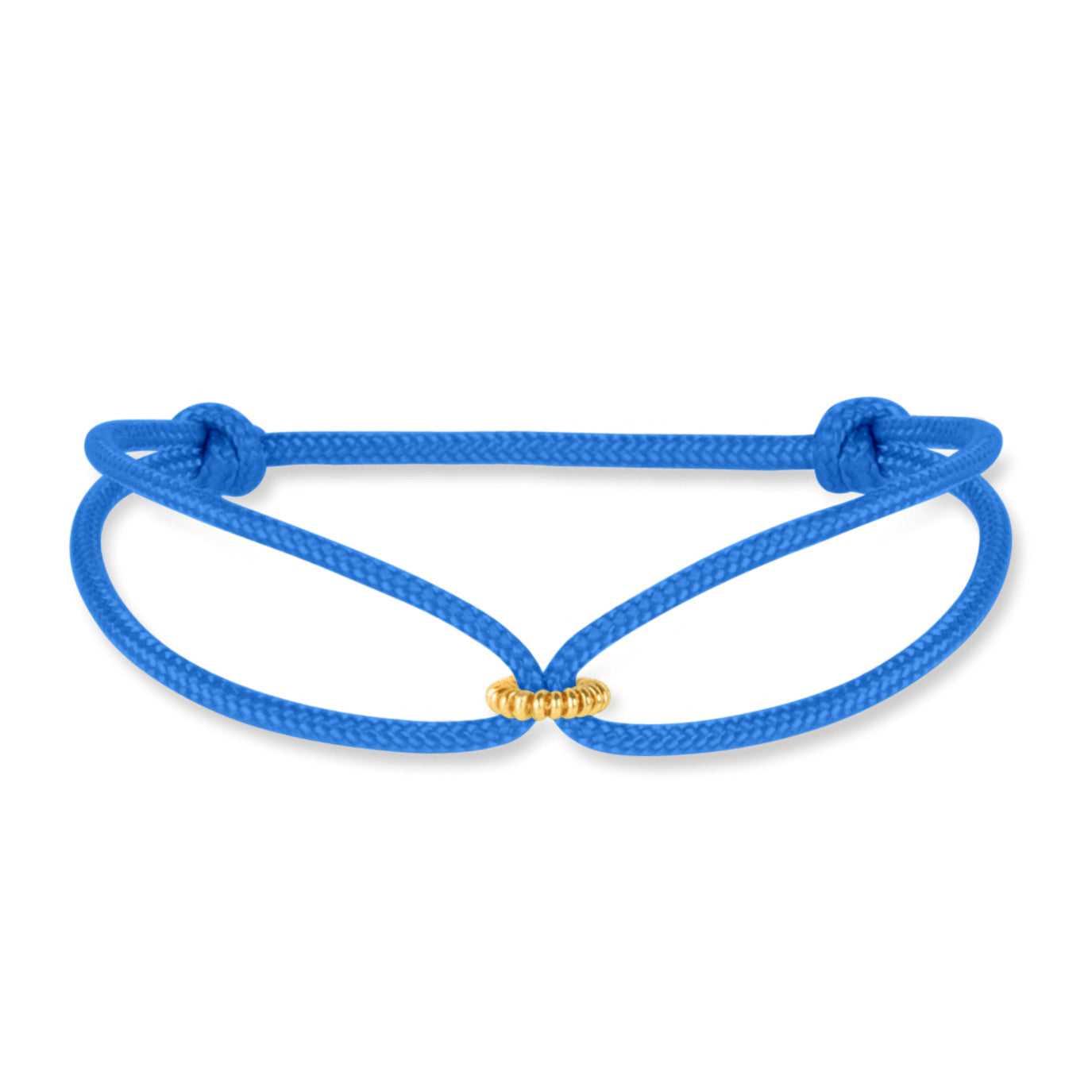 Limited nylon twisted circle bracelet