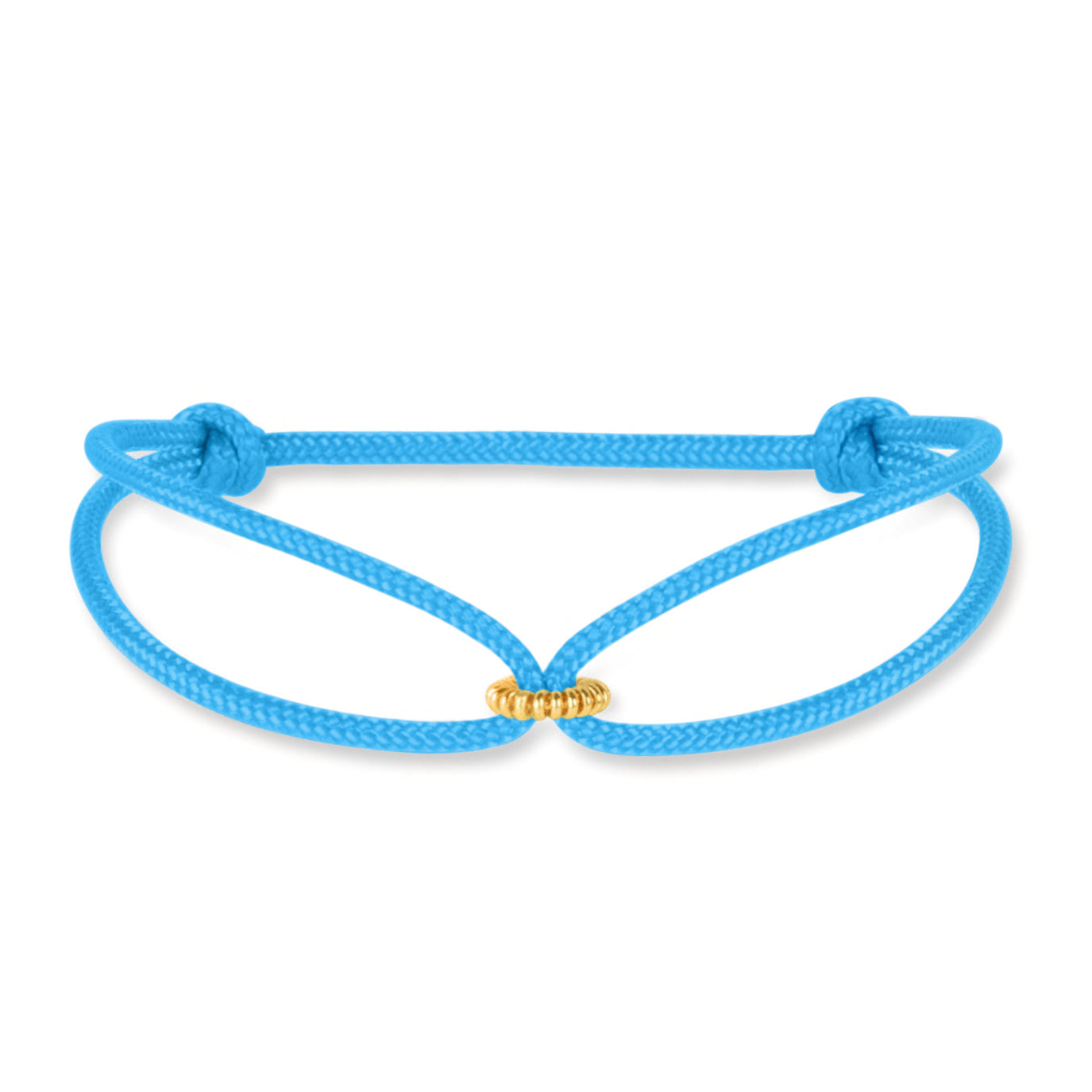 Limited nylon twisted circle bracelet