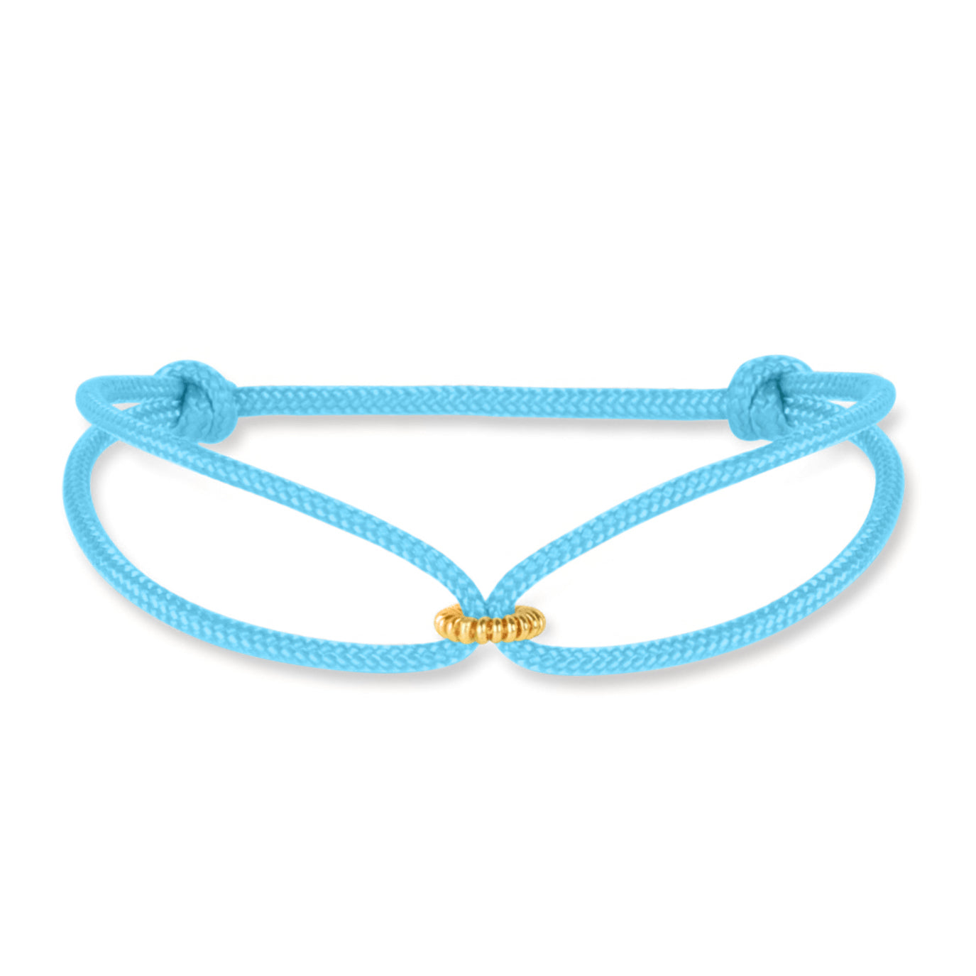 Limited nylon twisted circle bracelet