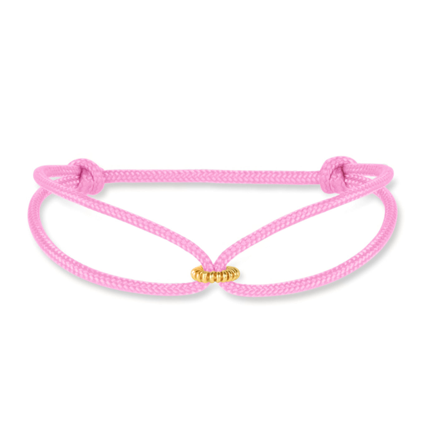 Limited nylon twisted circle bracelet