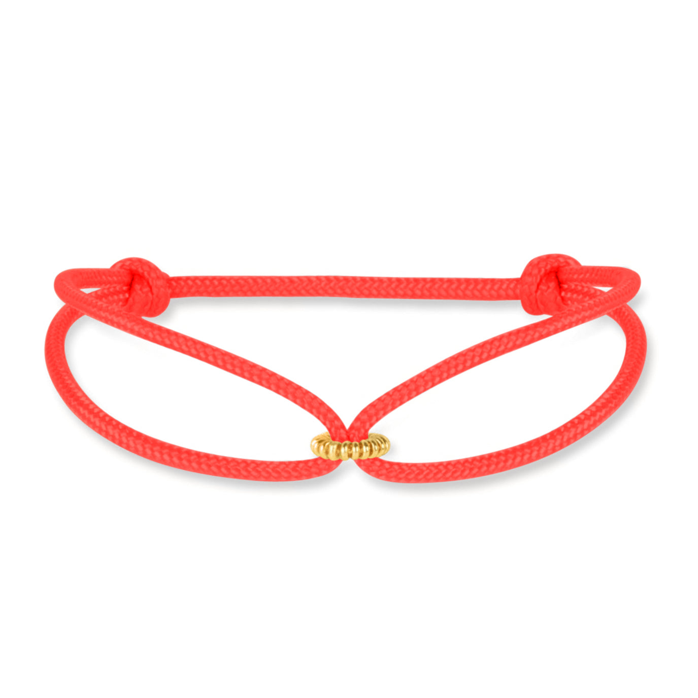 Limited nylon twisted circle bracelet