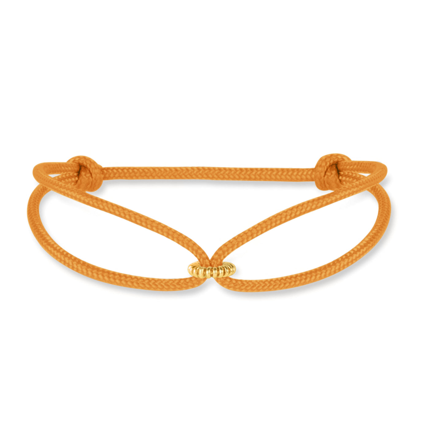 Limited nylon twisted circle bracelet