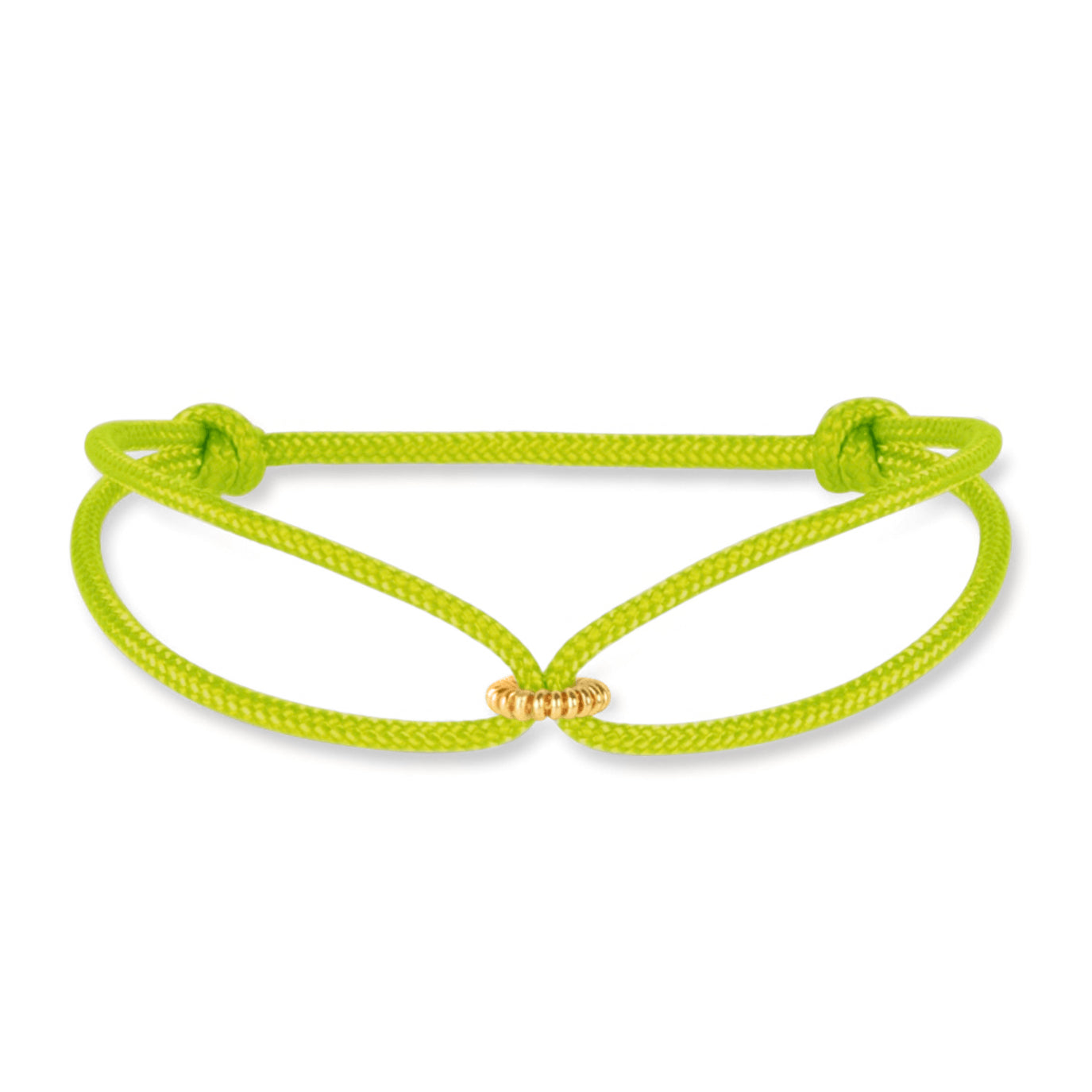 Limited nylon twisted circle bracelet