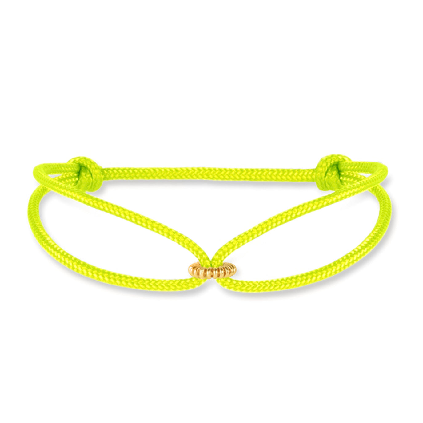 Limited nylon twisted circle bracelet