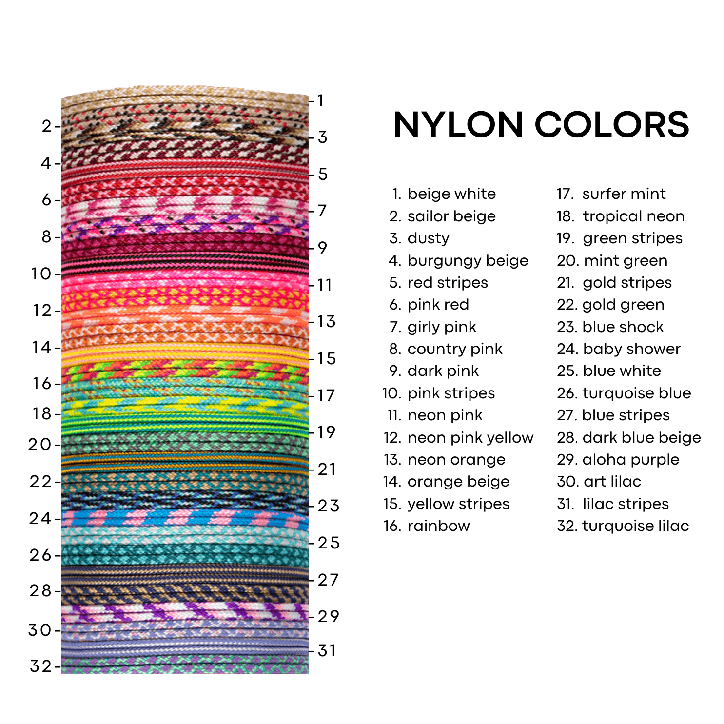 Nylon cirkels bracelet gold - Bytrend.nl