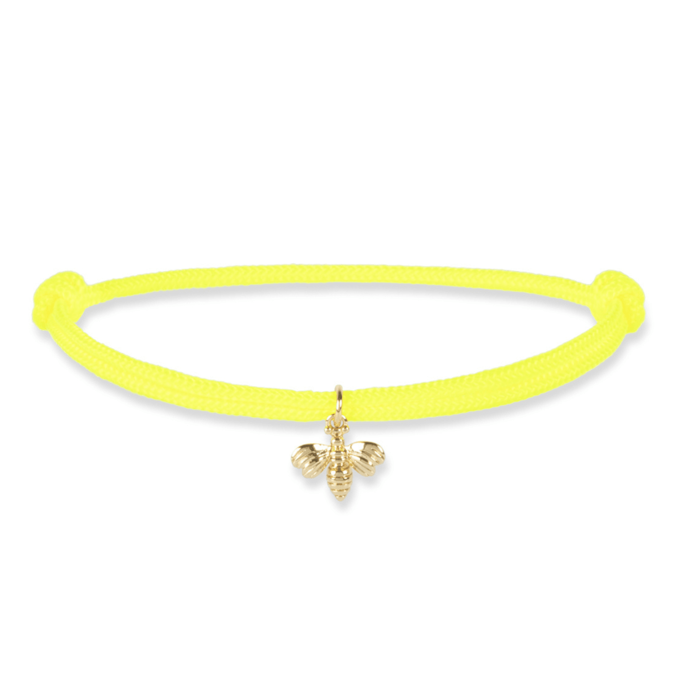 Satin bee bracelet
