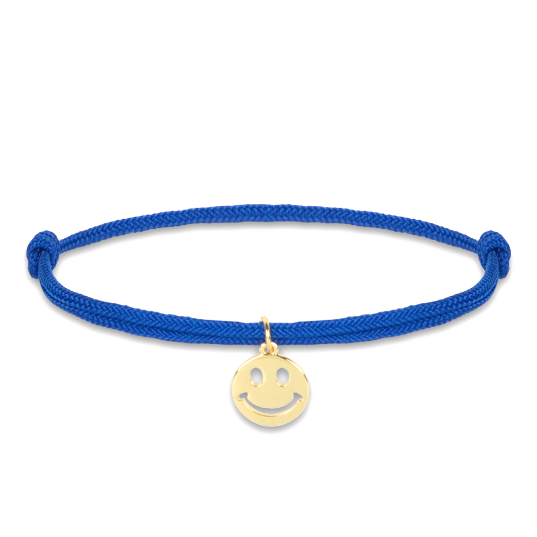 Limited nylon big smile bracelet
