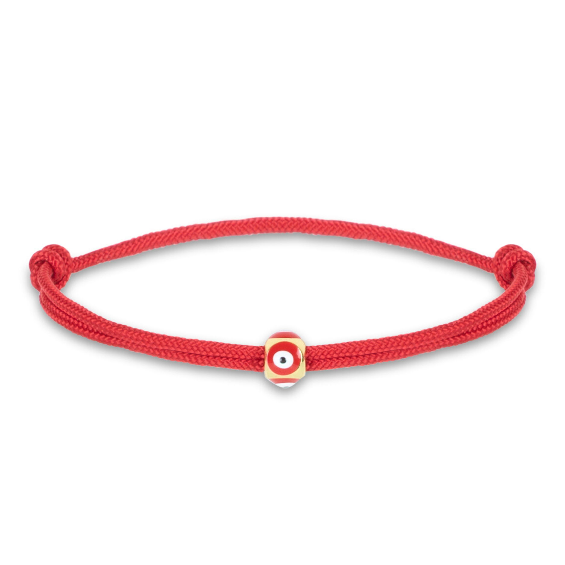 Limited nylon lucky red eye bracelet